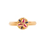 Anello Fiore di Bouganville sospeso - immagine 8