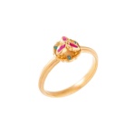 Anello Fiore di Bouganville sospeso - immagine 11