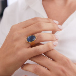 Anello fronde d’Ulivo di notte - immagine 5