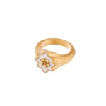Anello chevalier fiore di Fico d'India piccolo - immagine 4