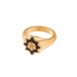 Anello chevalier fiore di Fico d’India grande - immagine 8