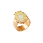 Anello fronde d’Ulivo all’aurora